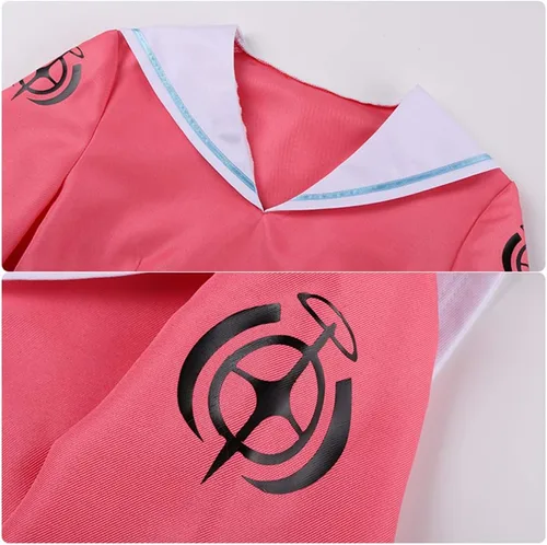 Vista 6 de Cos-Love Disfraz de anime Miu Iruma para cosplay, traje de uniforme de escuela secundaria para mujer