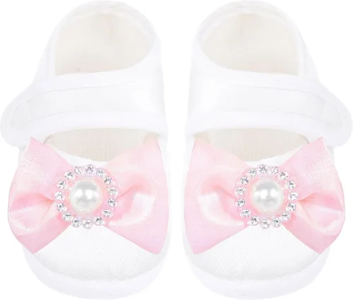 Vista 4 de Taffy - Conjunto de 6 piezas de vestido de princesa bordado rosa para bebé niña recién nacida