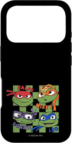 Vista 29 de iPhone 12/12 Pro Teenage Mutant Ninja Turtles: Mutant Mayhem Turtle Heads Case