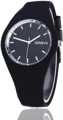 Vista 7 de CdyBox Hombres Mujeres Silicona Band Relojes de pulsera Jelly Colorful Reloj de pulsera analógico deportivo al por mayor (paquete de 10), Moderno