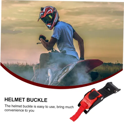 Vista 3 de 3pcs Quick Release Helmet Buckle for Helmet Straps Safety Hat Buckles Accessories