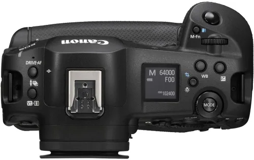 Vista 4 de Canon EOS R1 Cámara sin espejo Flagship Full Frame 24.2MP Sensor 6K Video Dual Pixel AF Disparo de alta velocidad profesional (6577C002) Canon RF