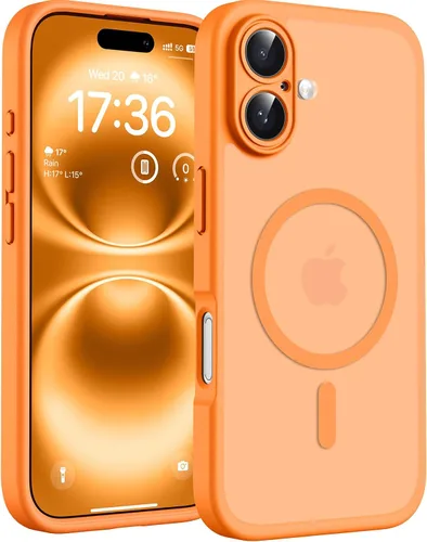 Vista 165 de TOCOL Funda magnética para iPhone 11, protección completa mejorada de la cámara, compatible con Magsafe, protección de grado militar, parachoques