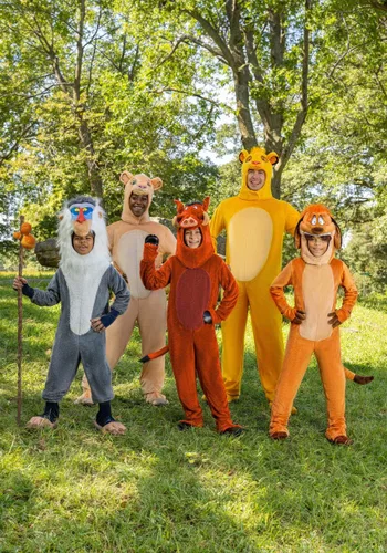 Vista 5 de Disfraz de Rafiki de El Rey León de Disney para niños Multicolor