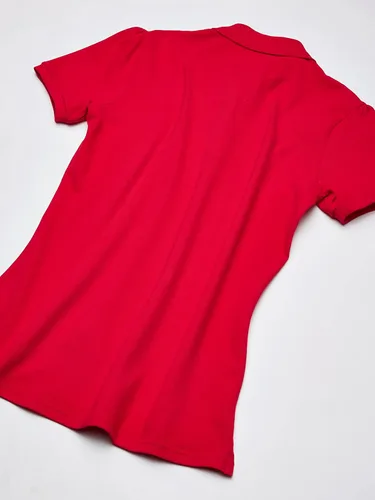 Vista 5 de French Toast Girls' Short Sleeve Stretch Pique Polo Shirt
