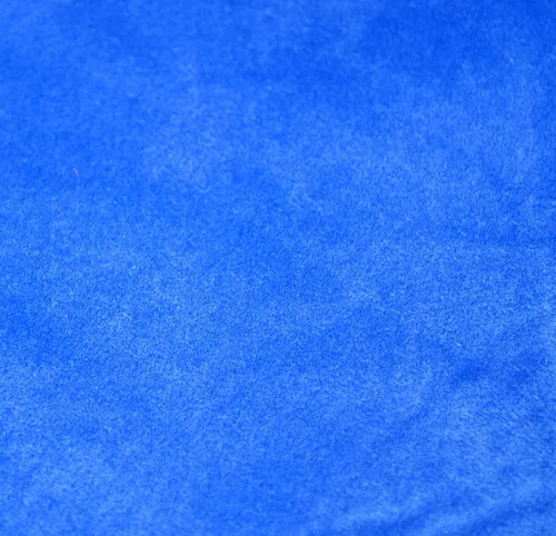 Vista 2 de Tela de techo con respaldo de espuma de microgamuza azul real para interiores de automóvil, forro de techo y panel de microgamuza cobalto, 108 x 60