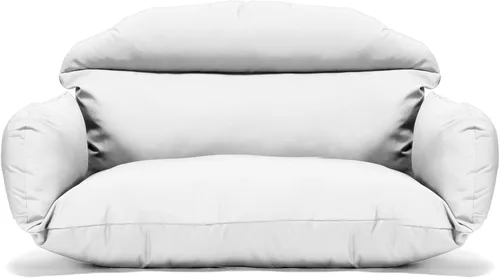 Vista 18 de LeisureMod Cojín colgante para silla de huevo para 2 personas, naranja oscuro, secado rápido, resistente a la intemperie, relleno de algodón suave