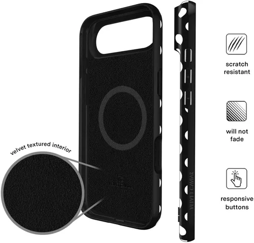 Vista 1180 de VELVET CAVIAR Funda para iPhone 15, compatible con MagSafe, probada contra caídas de 10 pies, fundas protectoras de diseño, leopardo color rosa