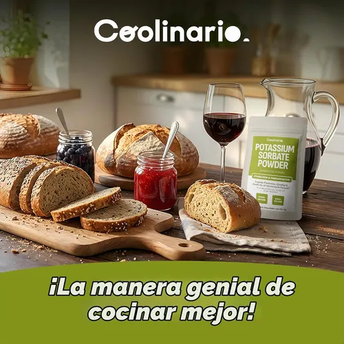 Vista 8 de Coolinario Sorbato de potasio (12 Oz) Conservante de grado alimenticio