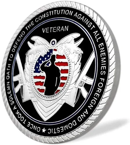 Vista 4 de Monedas conmemorativas del juramento de los soldados del ejército de los Estados Unidos