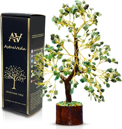 Vista 16 de Árbol de 7 chakras, árbol de la vida de cristal, árboles de Feng Shui, energía positiva, regalo de meditación, cristales y piedras, artículos