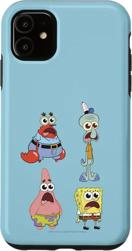 Vista 8 de Spongebob Squarepants Carcasa para iPhone 17 de Group Shot Stare