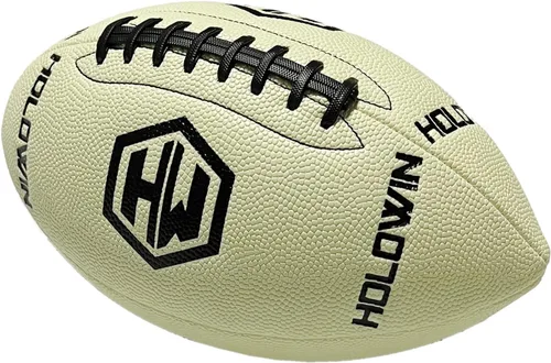 Vista 6 de Balón Holográfico Luminoso Iluminado Reflectante para Juegos Nocturnos y Entrenamiento, Brilla en la Oscuridad, Gran Regalo de Juguetes de Fútbol