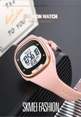 Vista 3 de XCZAP Relojes de pulsera de deporte al aire libre digitales multifunción de moda para mujeres relojes de alarma impermeables