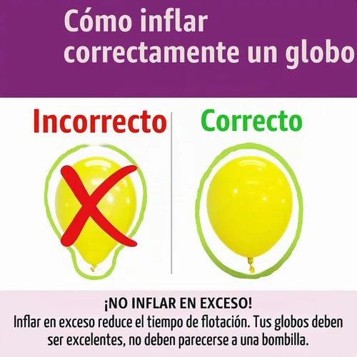 Vista 3 de Tanque de helio para globos en casa, 50 globos y cinta blanca, 12 pesos de globos negros, más herramienta de atar globos