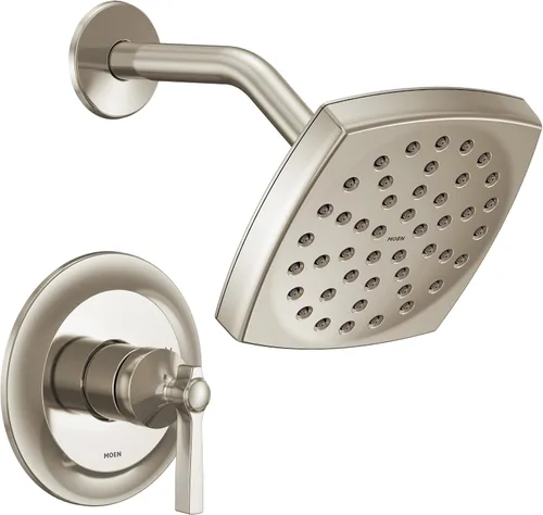 Vista 10 de Moen UTS2912EPBG Flara M-CORE 2-Series - Kit de molduras de ducha con 1 mango, requiere válvula, oro cepillado