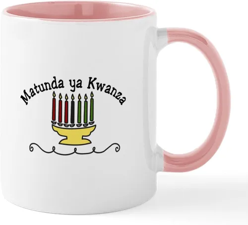 Vista 7 de CafePress Celebrate Kwanzaa - Taza de café de cerámica de 11 oz (11.0 fl oz)