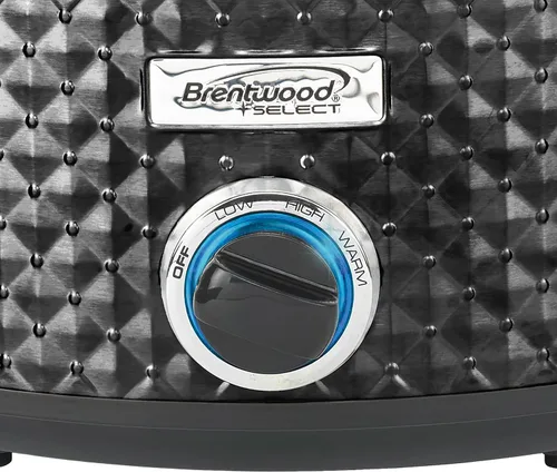 Vista 7 de Brentwood Select Olla de cocción lenta, 7 cuartos de galón, color negro