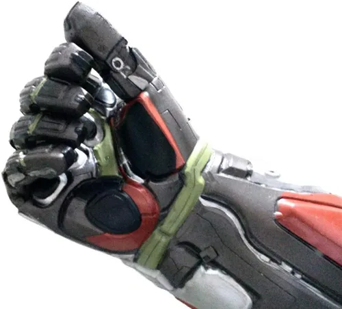 Vista 5 de Infinity Gauntlet Super Hero - Guantes de látex para cosplay (sin led)