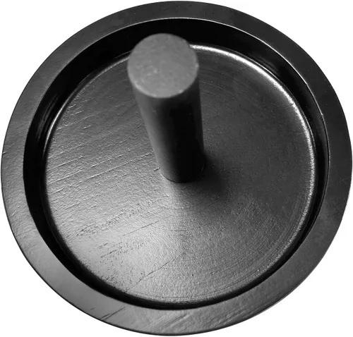 Vista 6 de Soporte de tiza de cono de talco de cono de madera para mesa de billar/billar Negro