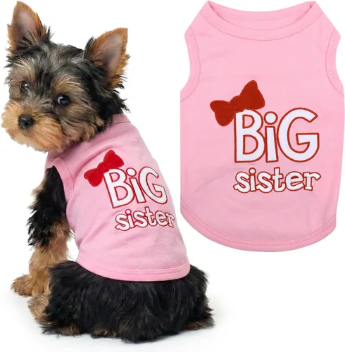 Vista 83 de Parisian Pet - Camiseta para perros y gatos, con texto en inglés Daddy's Girl, 2XS