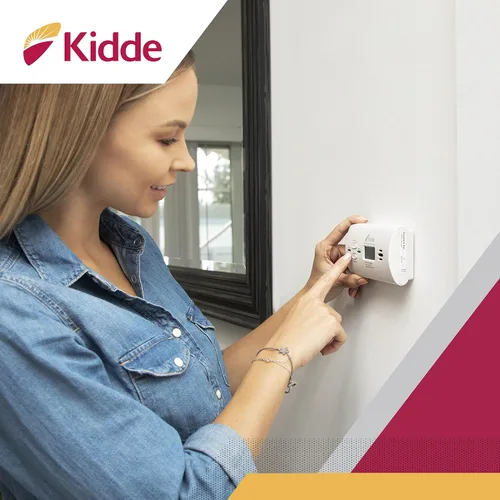 Vista 6 de Kidde KN-COPP-B-LPM Alarma de monóxido de carbono con pantalla digital, funciona con pilas, Multi, 21008873