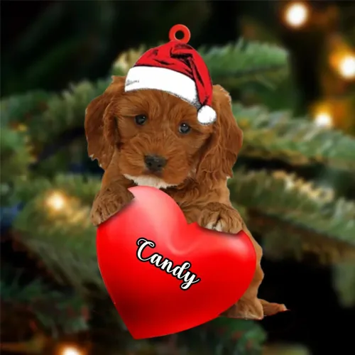 Vista 143 de Adornos de Navidad personalizados para perros, nombre personalizado, adorno de Malamute de Alaska, adornos acrílicos, regalos de Navidad, amantes