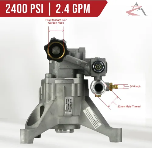 Vista 2 de The ROP Shop Bomba de lavado a presión de 2400 PSI para Troy-Bilt 020213-0, 020240, 020240-0