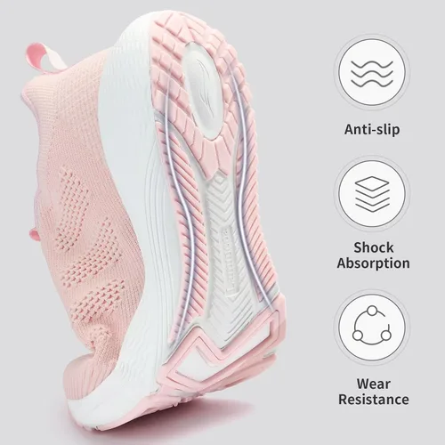 Vista 3 de Lamincoa Zapatos para caminar para mujer, tenis para correr, tenis y gimnasio