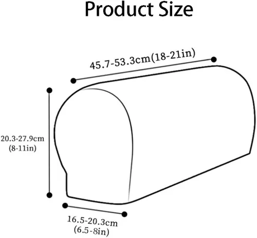 Vista 6 de LINGXIYA Juego de 2 fundas para reposabrazos de sofá, funda elástica suave para sillas, sofás reclinables, fundas protectoras para reposabrazos