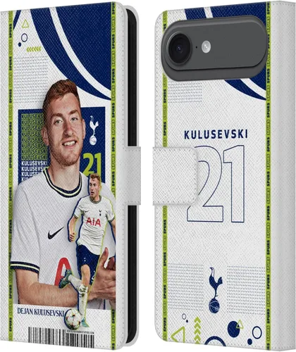 Vista 37 de Head Case Designs Officially Licensed Tottenham Hotspur F.C. Cristian Romero 2022/23 First Team Leather Wallet Case Compatible with Apple iPhone 11