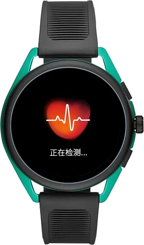 Vista 8 de Emporio Armani - Smartwatch 3 con tecnología Wear OS de Google con altavoz frecuencia cardíaca GPS NFC y notificaciones de celular inteligente Negro
