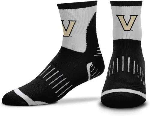 Vista 15 de For Bare Feet Adult NCAA Surge Quarter Length Crew Socks - All Weather Performance - Men & Women - Enhance Your Team Footwear