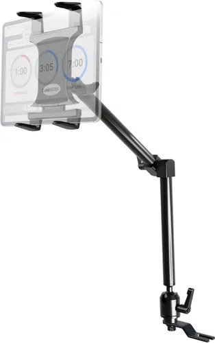 Vista 2 de ARKON Soportes – Soporte para tablet de riel de asiento de coche Resistente para coche/camión Ángulo y altura ajustables Fácil instalación