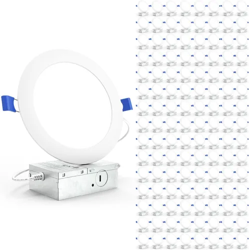 Vista 8 de Sunco - Paquete de 12 luces LED empotrables ultrafinas sin lata de 6 2700K
