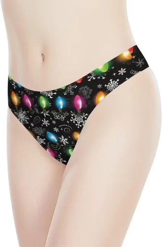 Vista 5 de Coloranimal Lindo animal 3D impreso sexy sin costuras G tanga bragas para las mujeres