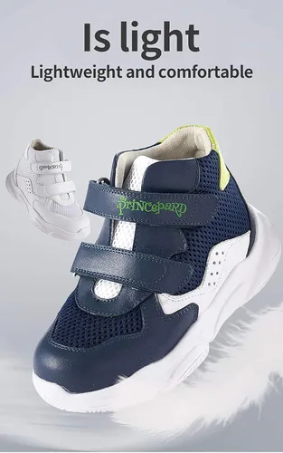 Vista 7 de Zapatos ortopédicos para niños y niñas, zapatos deportivos correctivos para niños con soporte de arco para el cuidado de la salud de los pies