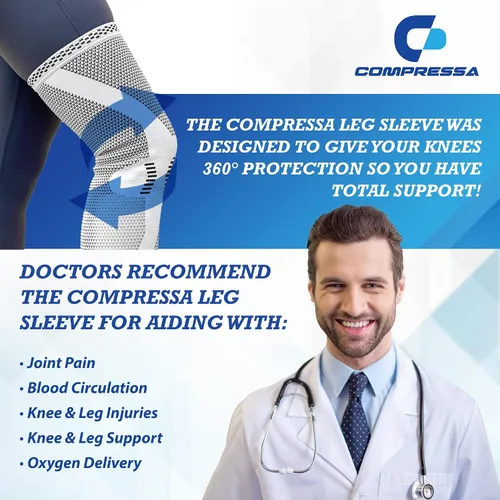 Vista 4 de Compressa Leg Compression Sleeve