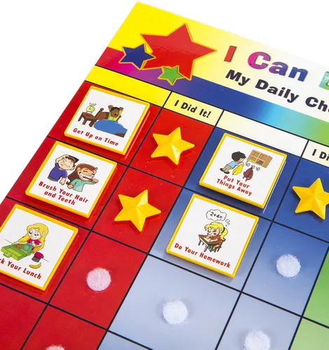 Vista 8 de Lista de control diaria Kenson Kids "I Can Do It
