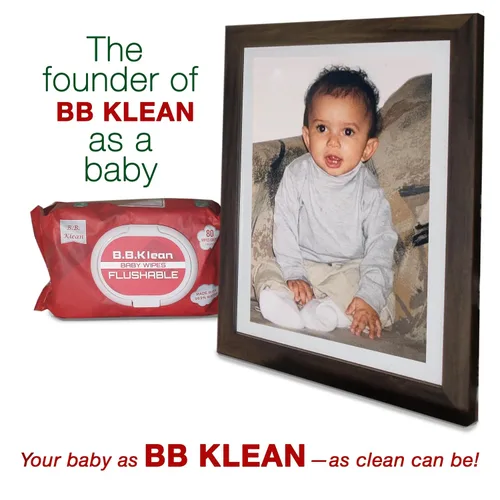 Vista 6 de B.B. Klean Toallitas desechables para bebé, hipoalergénicas, para piel sensible, gruesas y absorbentes, duraderas, sin perfume, 99.9% de agua