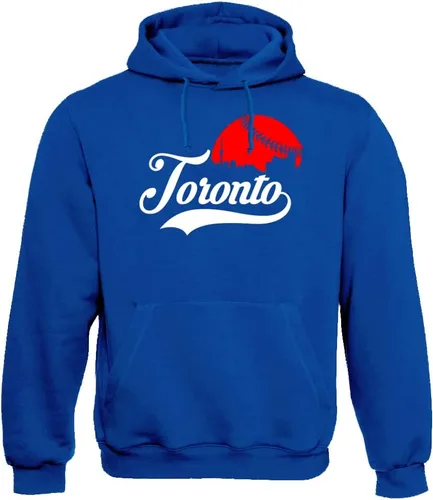 Vista 16 de Xtreme Apparrel Cityscape Skyline - Sudadera con capucha para hombre para fanáticos del béisbol