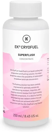 Vista 3 de EK WB EK-CryoFuel Clear Premix Refrigerante (2L) + Combo Concentrado Superflush