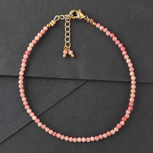 Vista 12 de Gemstone Beads Bracelet Gold 1