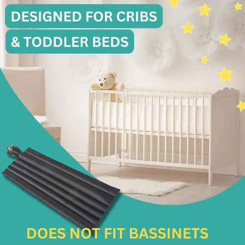 Vista 3 de Almohada inflable en forma de cuña para alivio de cólicos en bebés – Cuña para dormir de bebé totalmente ajustable para ayudar con el reflujo ácido
