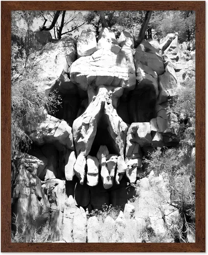 Vista 39 de Poster Master Póster vintage – Impresión de pintura de bailarina en la cabeza de la muerte – Arte surrealismo – Regalo gótico para él, ella