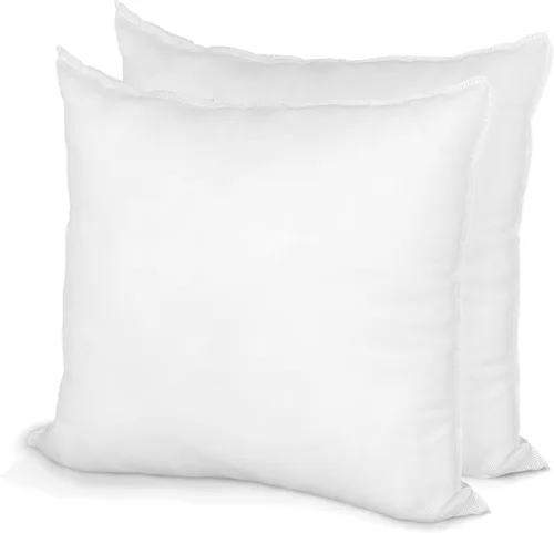 Vista 10 de Hometex Inserto de Almohada Decorativa 10" x 10" Relleno de Poliéster Funda Estándar