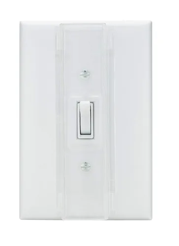 Vista 4 de Protector de interruptor de luz a prueba de niños - para interruptores de estilo estándar (palanca de cambio)