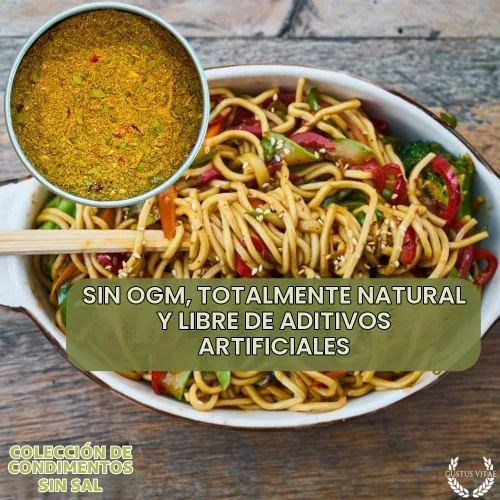 Vista 5 de Colección de condimentos gourmet sin sal Sin OMG 6 latas magnéticas Mezclas de especias en lotes pequeños