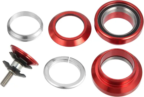 Vista 6 de X AUTOHAUX 1.339 in 1-1/8 "Auriculares de bicicleta sin rosca Combo Bike Auriculares externos sin rosca Rodamientos de cartucho sellado MTB Road