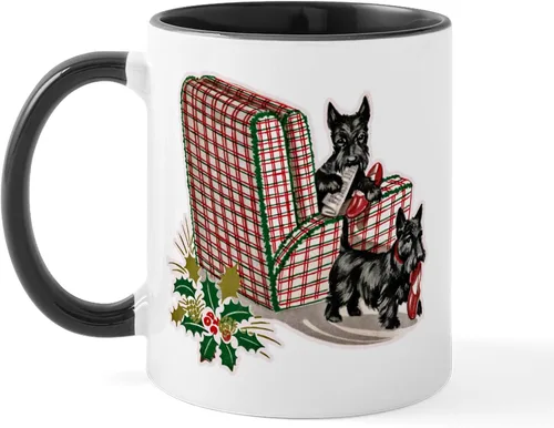 Vista 10 de CafePress Cloud Angel & Scotty Taza de café de cerámica (11 oz)